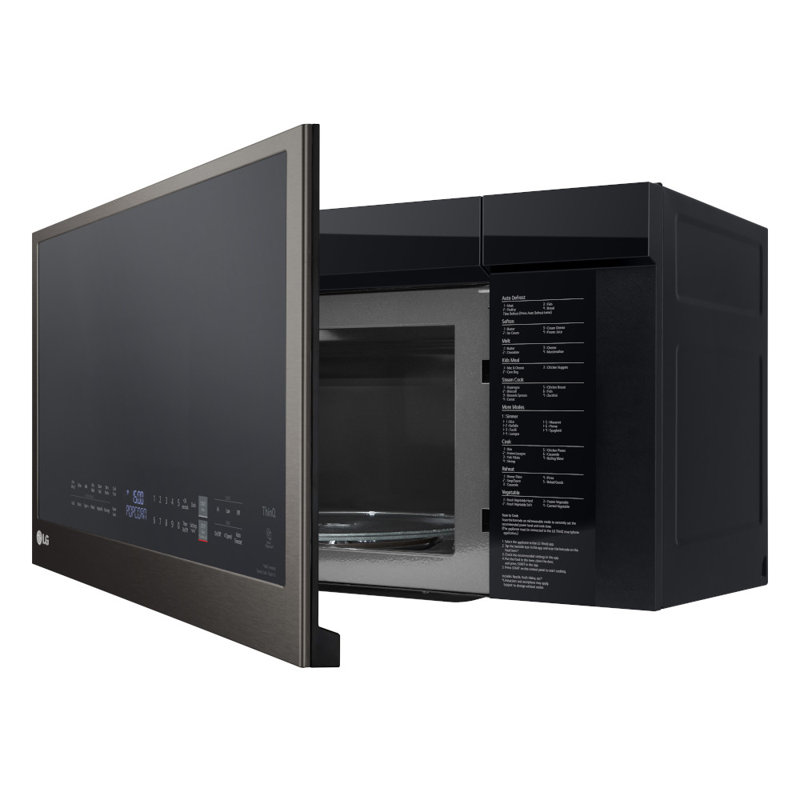 LG Smart Over-the-Range Microwave, 2.0 cu. ft.,  Black Stainless Steel