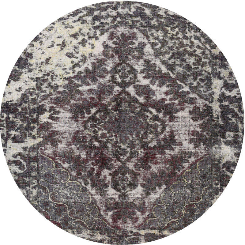 Oriental Indoor Rug, Round 4'