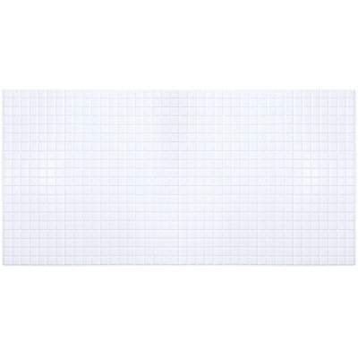 19" x 38" 3D Wall Panel in Blue