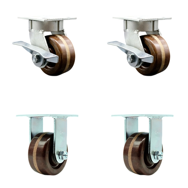 Kingpinle High Temp Caster Set
