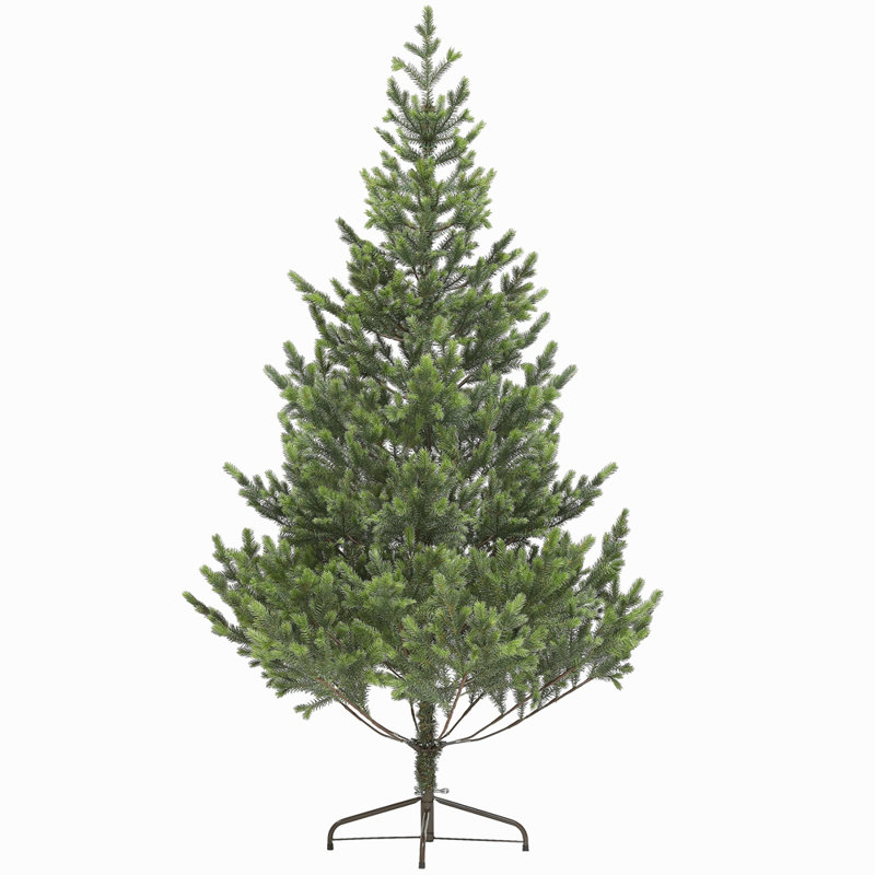 Arbre de Noël artificiel 6 pi, cèdre réaliste clairsemé avec 1933 pointes, assemblage facile, arbre de Noël à charnières pour les fêtes à la maison
