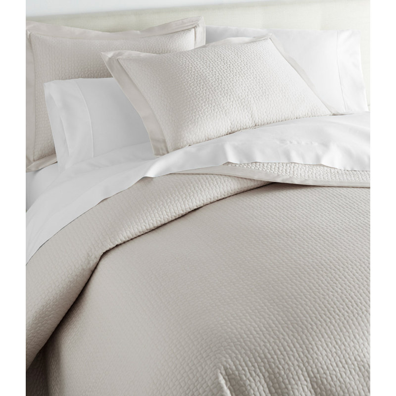 Hamilton Quilted Sham, Standard, Pearl