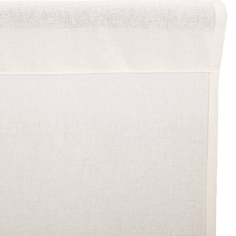 Layden 100% Cotton Semi Sheer Curtain Pair