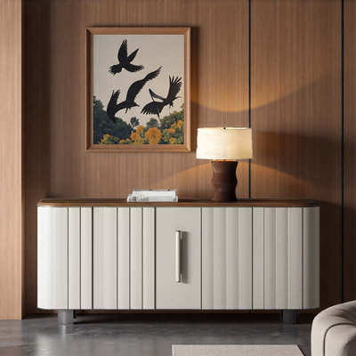 Italian Light Luxury Accent Cabinet
