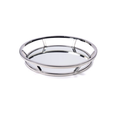 Plateau de service en miroir Coward
