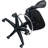 Traditional Backed Adjustable Height Ergonomic Lab Stool with Footring Wheels-1224889558