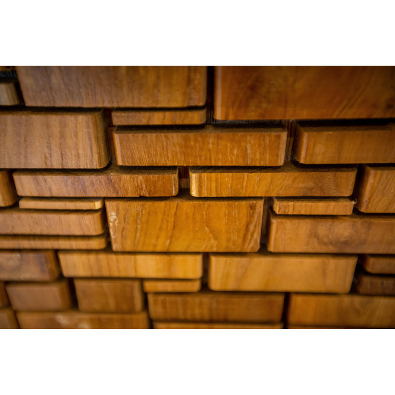 Teak Stonewall 48" x 12"