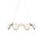 Equilibrium 8 - Light Wrought Iron Dimmable Classic / Traditional Chandelier
