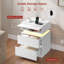 40cm W Manufactured Wood Bedside Table-1782291913