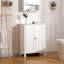Armoire de rangement de plancher de salle de bain l 14,2 po x H 34,8 po x P 6,7 po