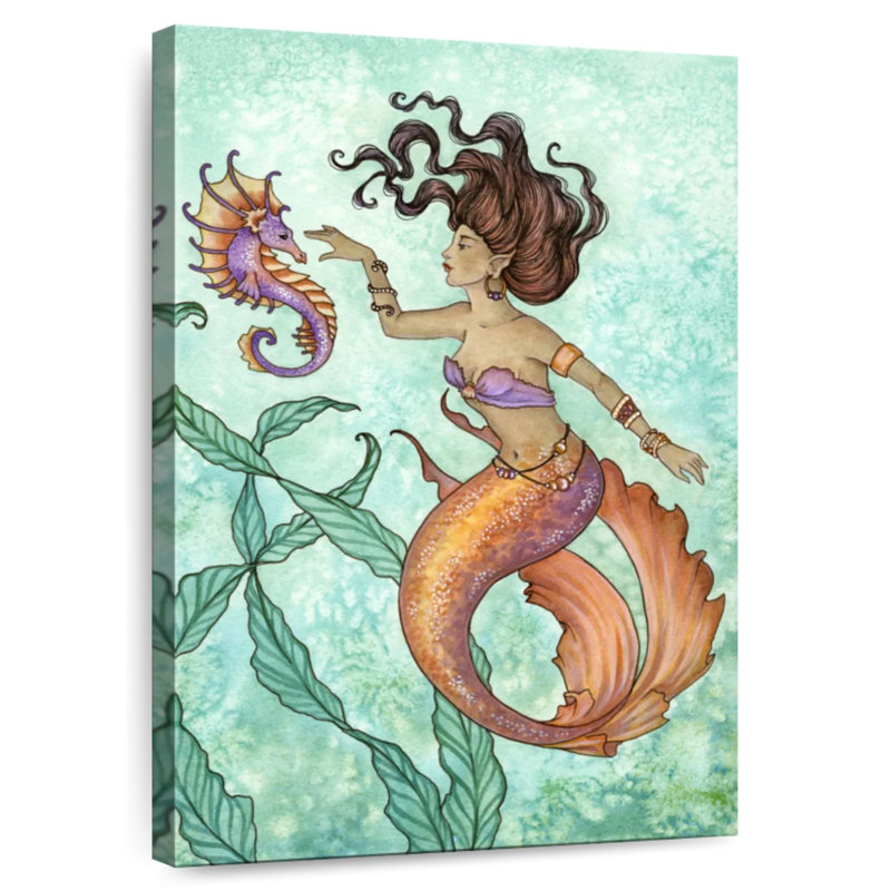 Kelan Shy Seahorse, H 12 po x l 8 po