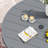 4-Person Patio Dining Set with Round Metal Dining Table and 4 PVC-coated polyester Swivel  Chairs-331222556