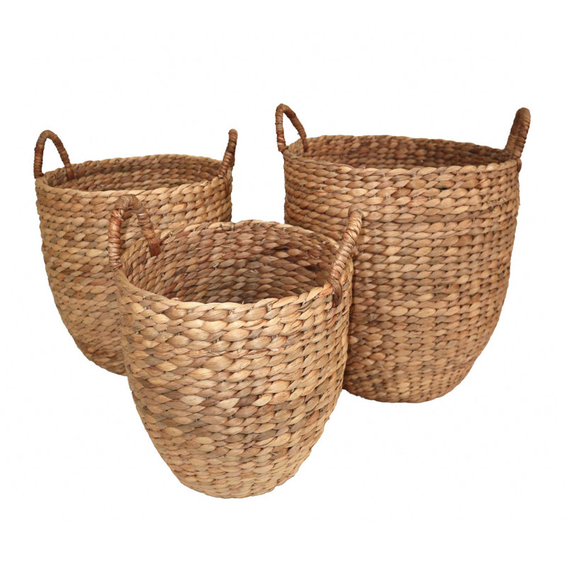 Highland Dunes Wicker Decorative Basket