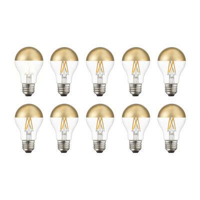 Mcswain 8 Watt (60 Watt Equivalent) A19 LED Dimmable Light Bulb Warm White E26/Medium(Standard)