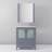 Bath Vanity 30 In. W X 18.25 In. D, Ceramic Top, And 28 In. Mirror-258438425