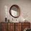Miroir mural en bois massif