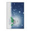 Tapis bleu bonhomme de neige-988210049