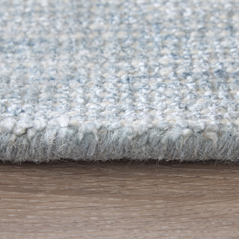 Tapis moderne Dhruv, Blue, Rectangle 9 pi x 12 pi