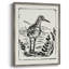 Linocut Style Seabird II, reproduction encadrée - bois massif-1354753540