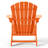 Altura Plastic Adirondack Chair with Ottoman Set-440759052