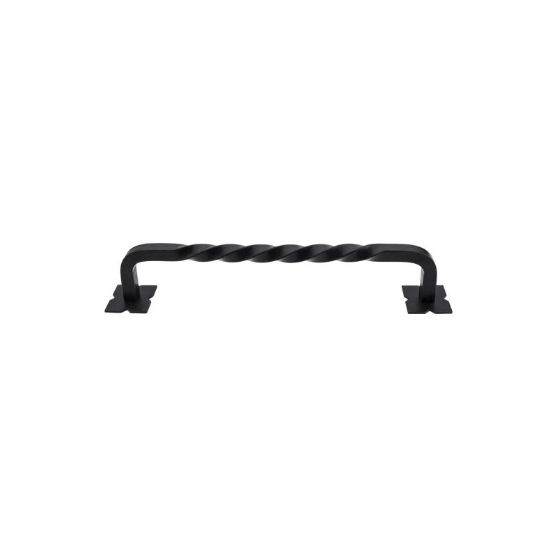 Twist 12" Center to Center Appliance pull, Patina Black
