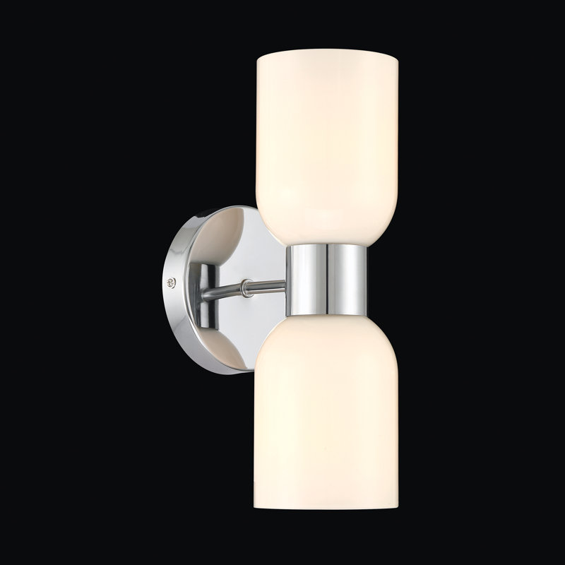 Alaisha 2-Lights Wall Light, Silver
