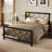 Mauppin Metal Slat Bed-101141600-101141598
