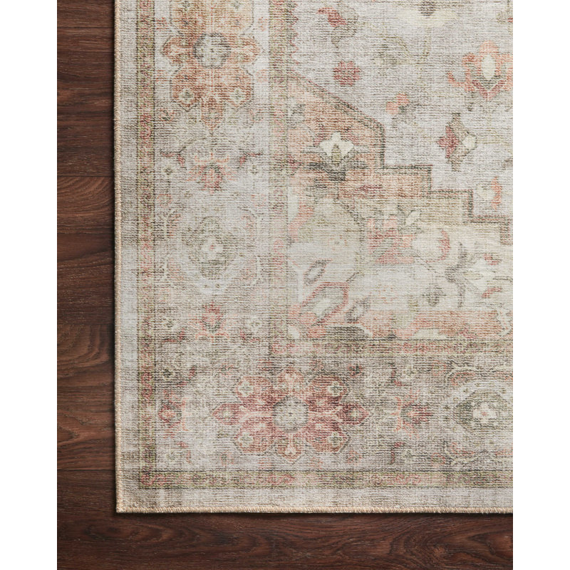 Jujhar Oriental Indoor Rug, Rectangle 6' x 9'