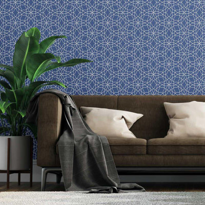 Destney Peel & Stick Geometric Roll