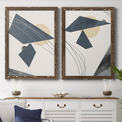 Toile encadrée en diamant Diamond Slate II