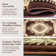 Tapis oriental brun Ramsel