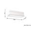 Anberlyn Ceramic Flush Mounted Sconce