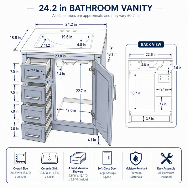 Dimensions du produit