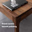 Bureau long en noyer noir-241091620