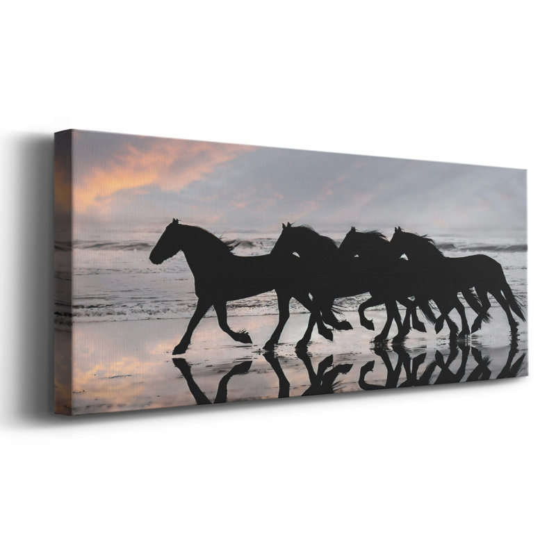 Plage galop, H 24 po x l 60 po x P 1,5 po
