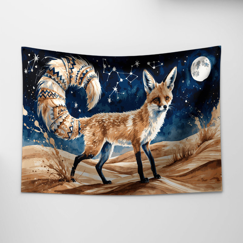 Tapisserie faunique murale Wildlife, 88 po x 104 po