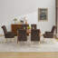 Chaise de salle à manger rembourrée avec accoudoirs en tissu Amdad-1444740940-1408077783