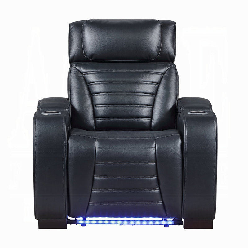 Arshan Power Motion Recliner W/power Headrest & Led