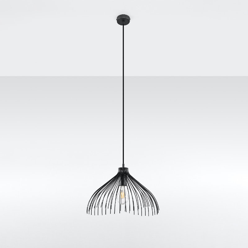 Binoche 1 - Light Single Pendant, Black