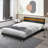 Emete    Upholstered Panel Bed-565683978-565683977