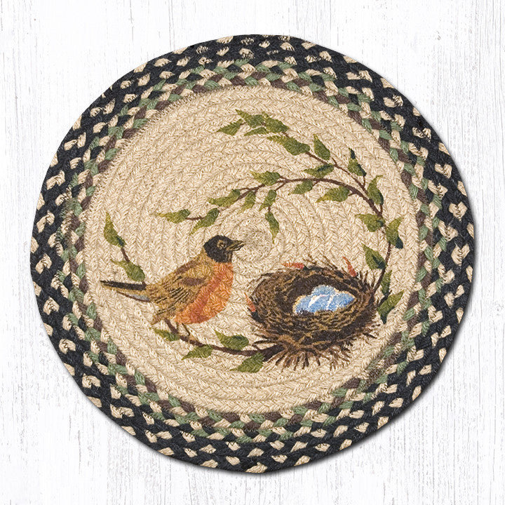  Robins Nest Round Chair Pad 15.5" H, Robins Nest Round Chair Pad