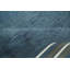 TAPIS BLEU MODERNE À LA MAIN-92841299