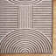 Dark Brown Modern Shaggy Washable Rug, Geometric Rug For Living Room, Dining Room, Bedroom, Kitchen-1241262504