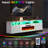 Delphi Floating Fireplace Tv Stand, Led Light & 3 Extra Storage Shelves-1610924290-1610924319