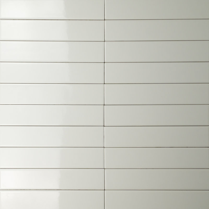 Spectre Glow Glossy 2" x 10" Subway Wall Tile, Vanilla Cream