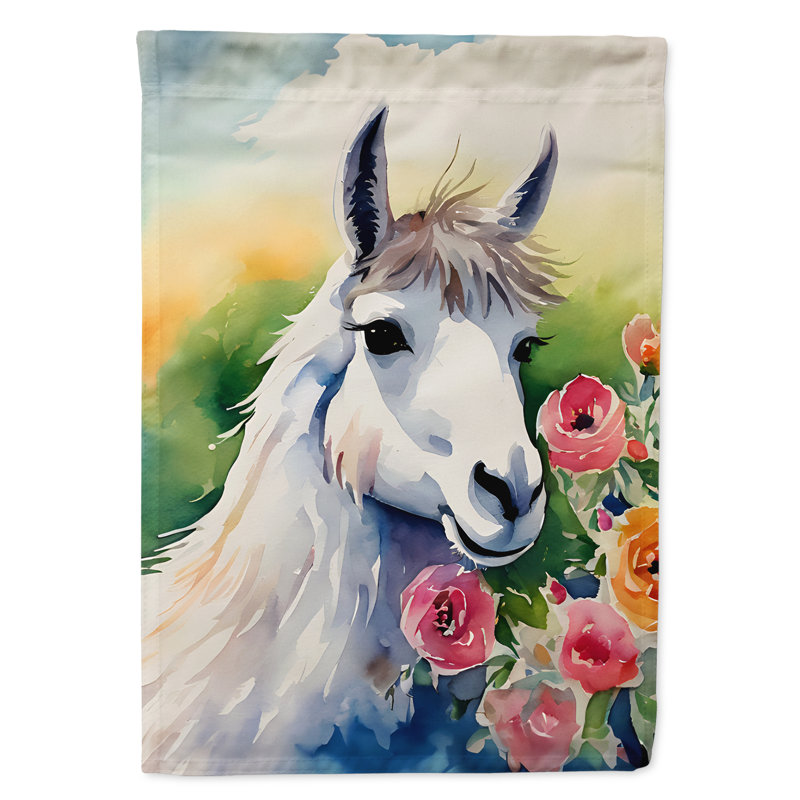 Drapeau pour animal à double face H 40 po x l 28 po