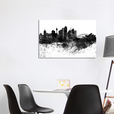 Sydney Skyline - Wrapped Canvas Painting