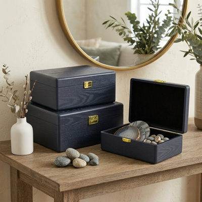 Ensemble de 3 valises Sable avec poignées dorées Sable