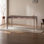 Simple large rectangular dining table