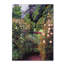 « quiet jardin entry », reproduction d’art sur toile tendue-17944131